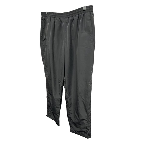 Champion Mens Gray Polyester Athletic Pants With Pockets Elastic Waist Sz XL - Picture 3 of 8